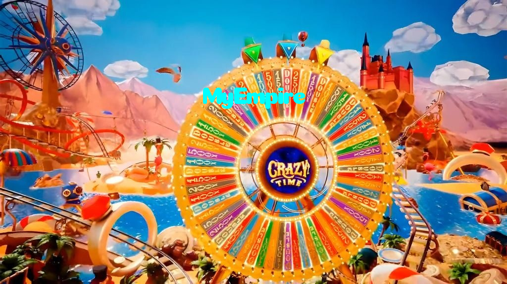 MyEmpire casino presented on mobile device in Pakistan with slots and live games